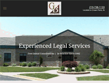 Tablet Screenshot of gblawoffices.com